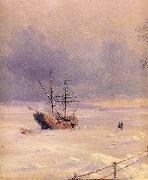 Material and Dimensions Ivan Aivazovsky